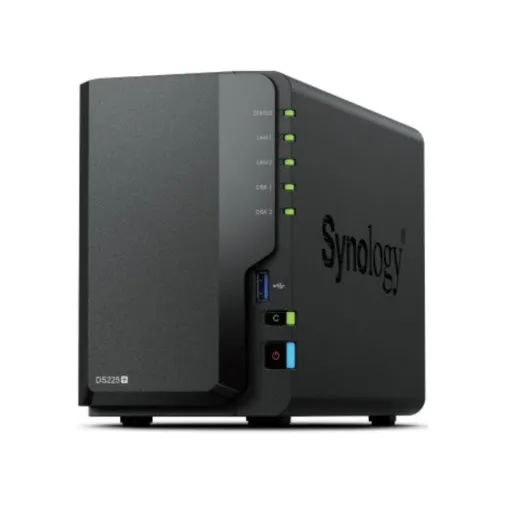 Thiết bị lưu trữ Synology - Hộp ổ cứng gắn ngoài kết nối LAN/USB3.2, model: DS223