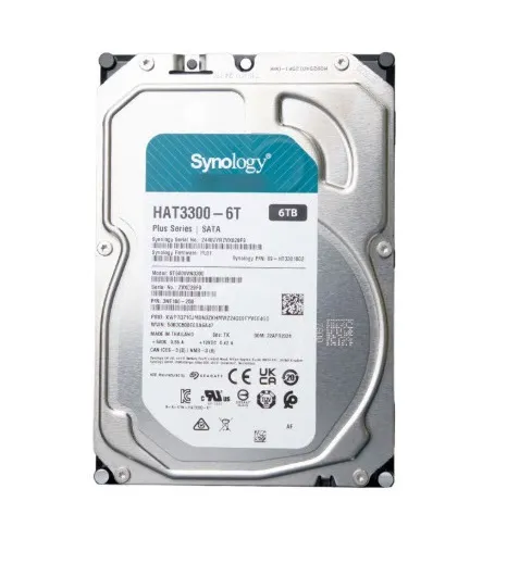 Ổ cứng HDD gắn trong 3.5" SATA Synology 6TB, model: HAT3300-6T